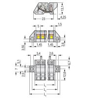 1-Leiter Federleiste 721-308/031-000