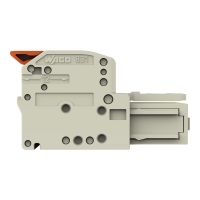 1-Leiter-Federleiste Hebel 831-1109