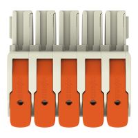 1-Leiter-Federleiste Hebel 832-1105