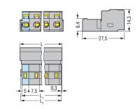 1-Leiter-Stiftleiste 731-607