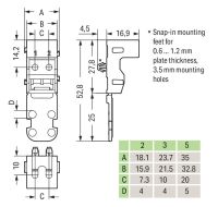 Befestigungsadapter 221-515/000-004