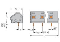 Leiterplattenklemme 236-302