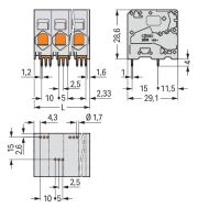 Leiterplattenklemme 2636-1105/020-004