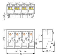 Leuchtenanschlussklemme 294-8094/4025-000