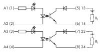 Optokopplermodul 857-1494