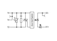 Optokopplermodul 859-734