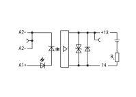 Optokopplermodul 859-762