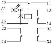 Relaismodul 286-344/004-000
