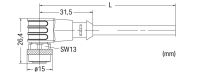 Sensor-/Aktorleitung M12A 756-5302/050-100