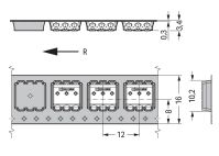 SMD-Leiterplattenklemme 2059-303/998-403
