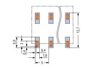 SMD-Leiterplattenklemme 20863207700000900000
