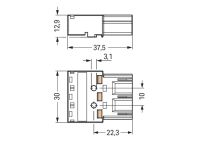 Stecker 3-polig 770-293 Stecker 3-polig 770-293