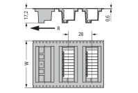 THR-Stiftleiste 2-reihig 713-14#4055143720366
