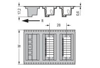 THR-Stiftleiste 2-reihig 713-1424/116-000/997
