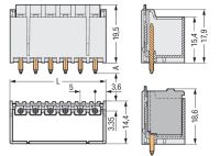 THR-Stiftleiste Lötstift 2092-1405/200-000