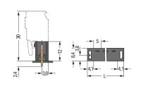 THR-Stiftleiste Lötstift 231-13#4044918936187