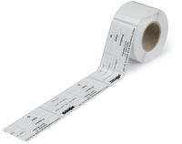 Typenschilder 70x33mm ws 210-801