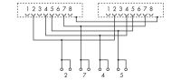 Übergabemodul 2xRJ-45 289-965