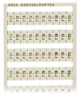 WSB-Beschriftungskarte 209-700/209-124
