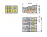 1-Leiter-Federleiste 231-105/102-000