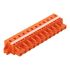 1-Leiter-Federleiste 231-712/027-000