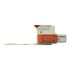 1-Leiter-Federleiste Hebel 832-1104/314-000