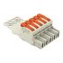 1-Leiter-Federleiste Hebel 832-1105/335-000