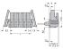 Federleiste f. Reihenklem. 232-235/005-000/039-