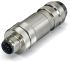 M12-Stecker axial 5-polig 756-9207/060-000