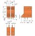 THT-DoppelstockStiftleiste 734-434/001-000