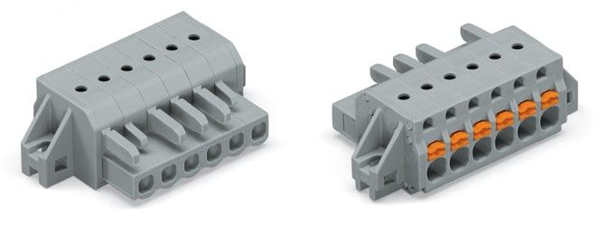 1-Leiter-Federleiste 2231-116/031-000