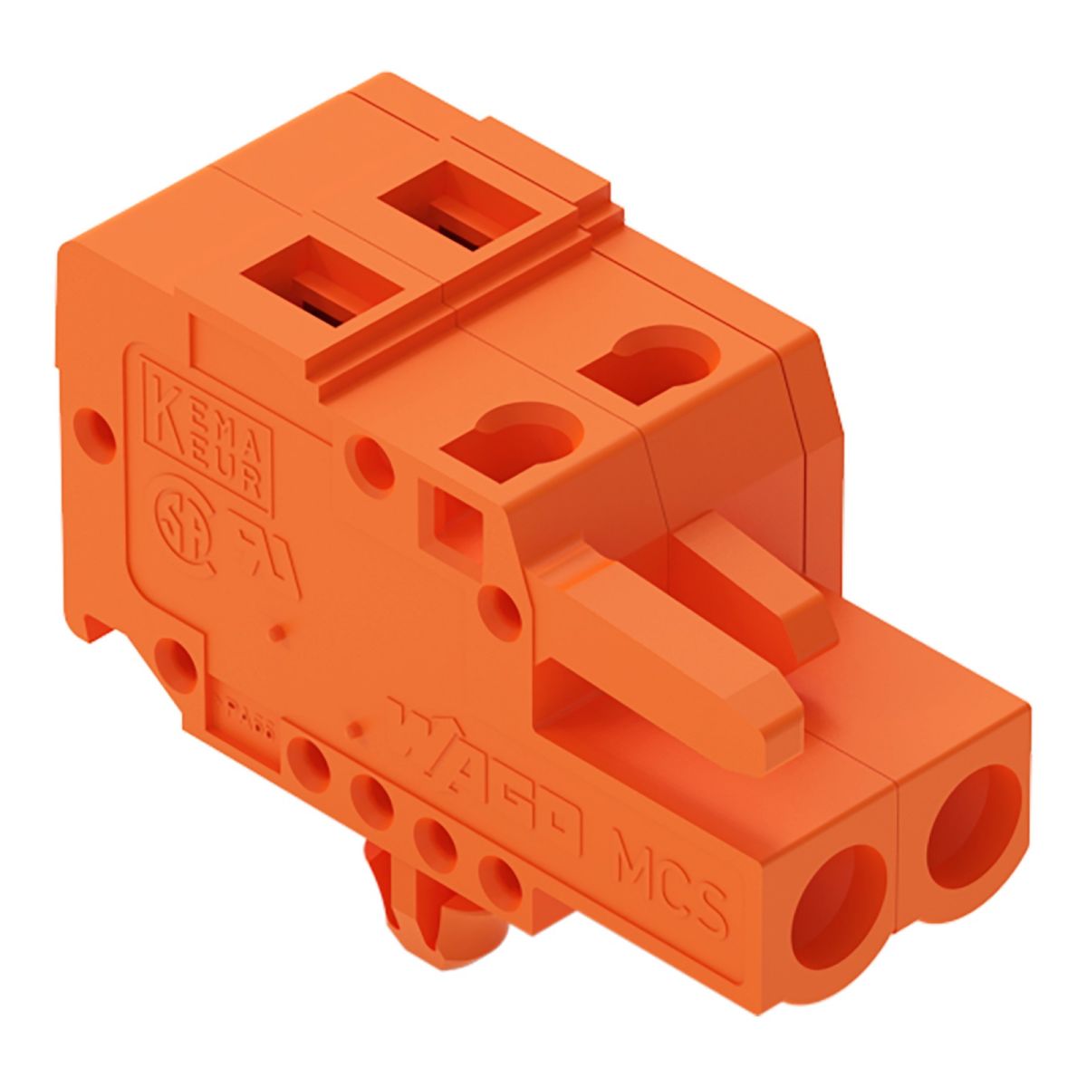 1-Leiter-Federleiste 231-308/008-000