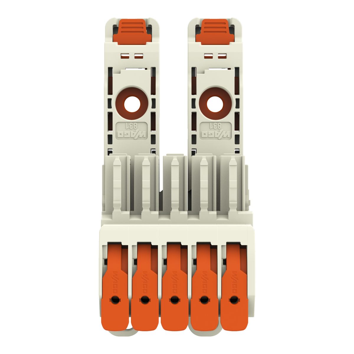 1-Leiter-Federleiste 831-1105/306-000