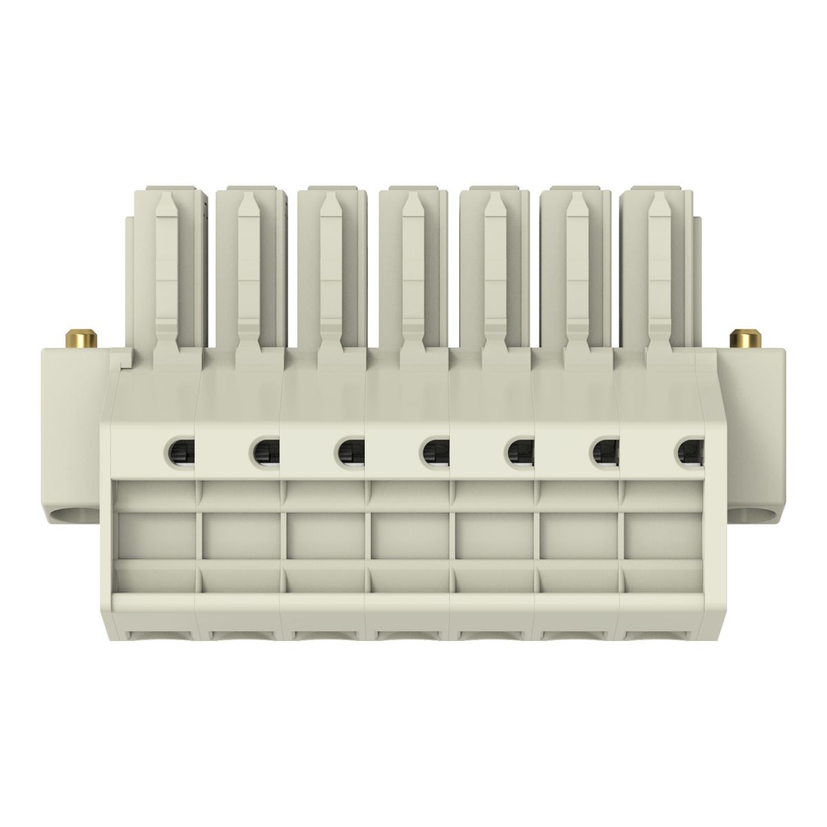 1-Leiter-Federleiste 831-3107/107-000