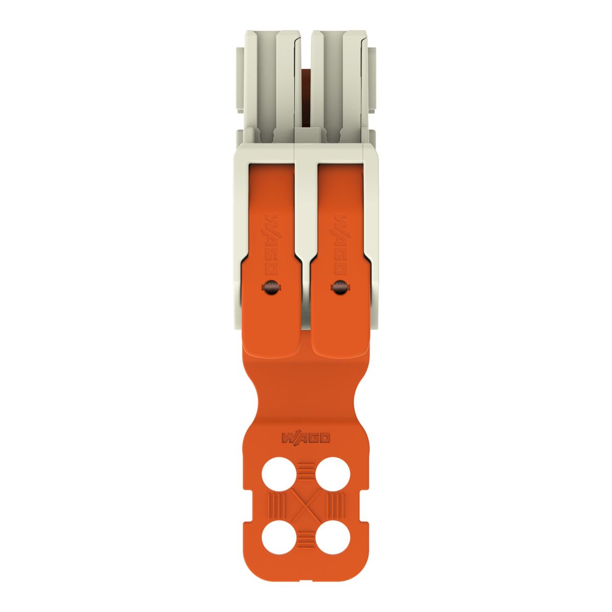 1-Leiter-Federleiste Hebel 832-1102/342-000