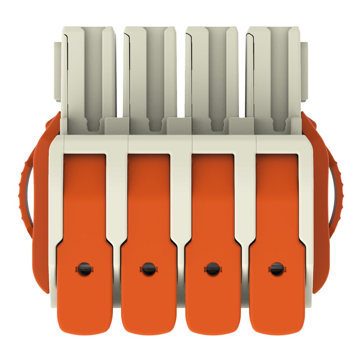 1-Leiter-Federleiste Hebel 832-1104/037-000