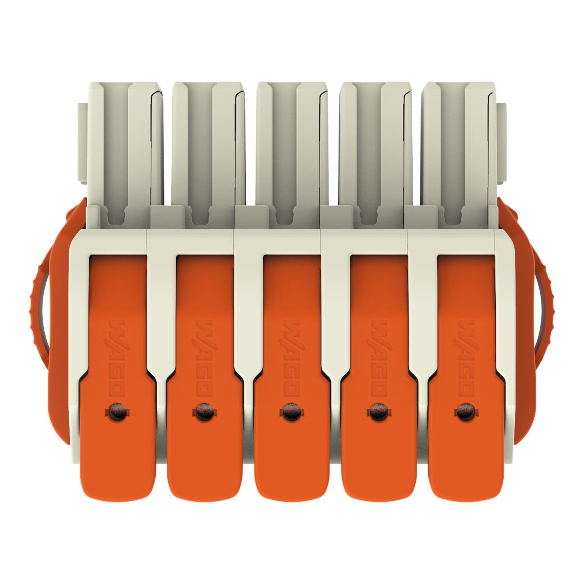 1-Leiter-Federleiste Hebel 832-1105/037-000