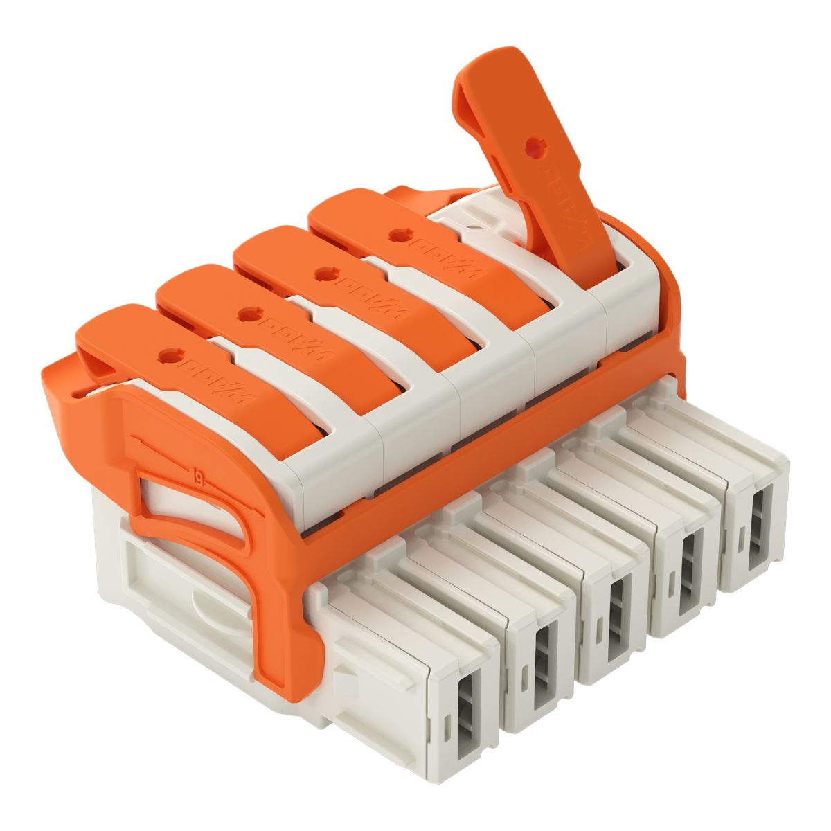 1-Leiter-Federleiste,Hebel 832-1105/320-000