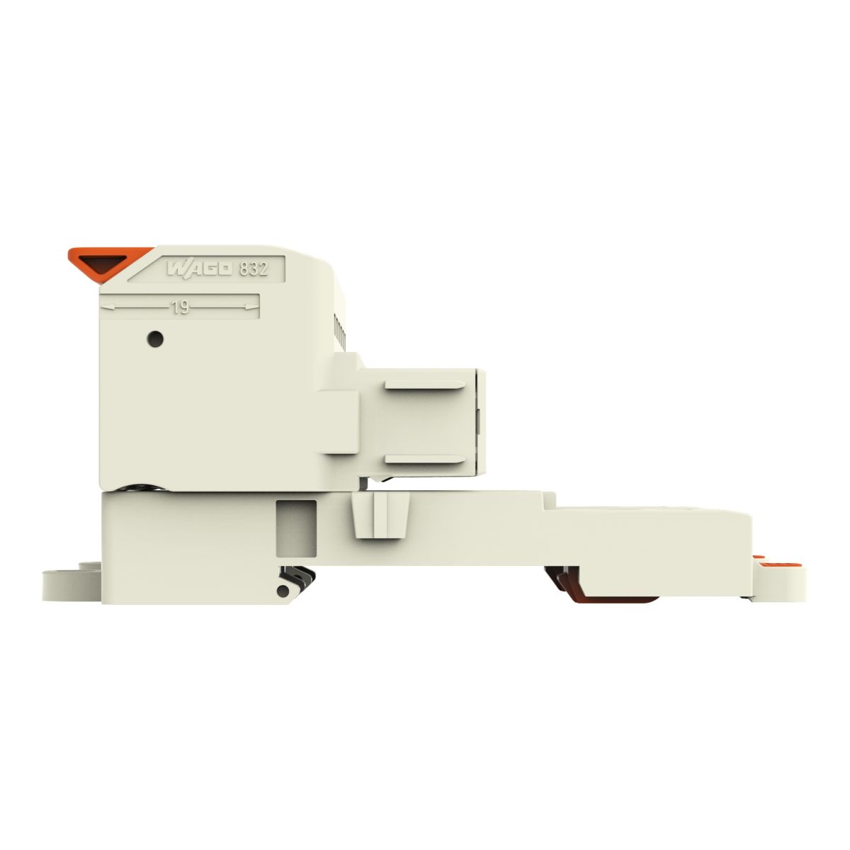 1-Leiter-Federleiste,Hebel 832-1106/306-000
