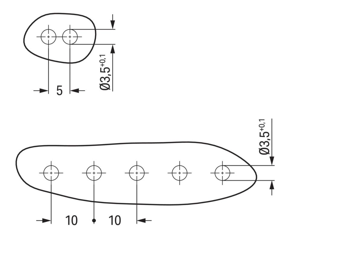 1-Leiter-Stiftleiste 2092-1522/020-000