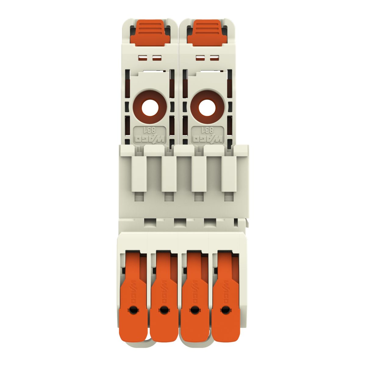 1-Leiter-Stiftleiste 831-1204/306-000