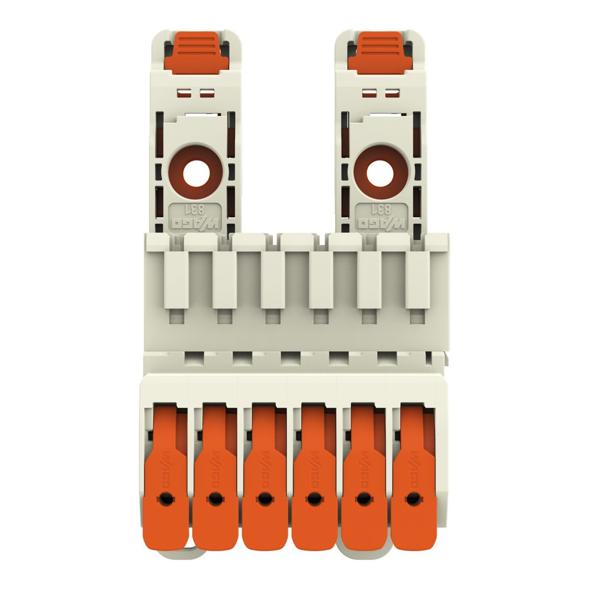 1-Leiter-Stiftleiste 831-1206/306-000