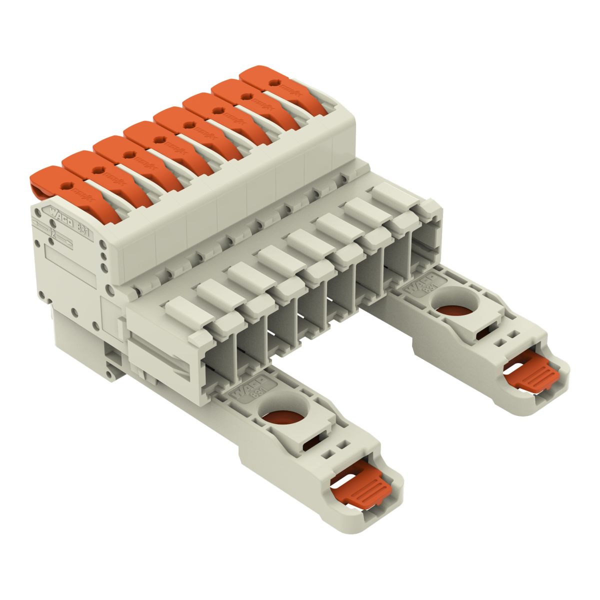 1-Leiter-Stiftleiste 831-1208/306-000
