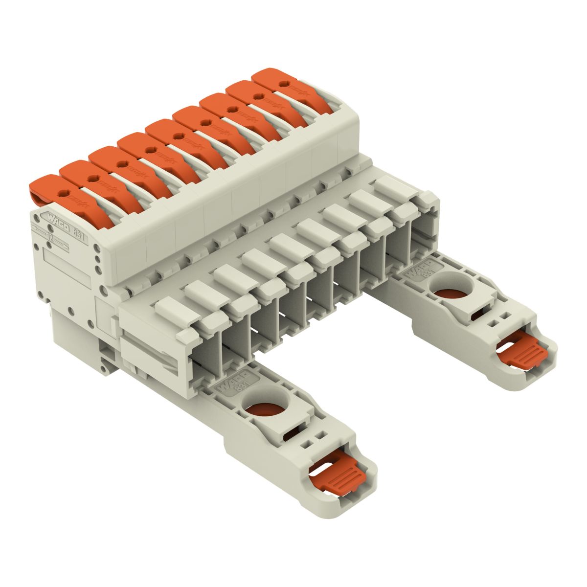 1-Leiter-Stiftleiste 831-1209/306-000