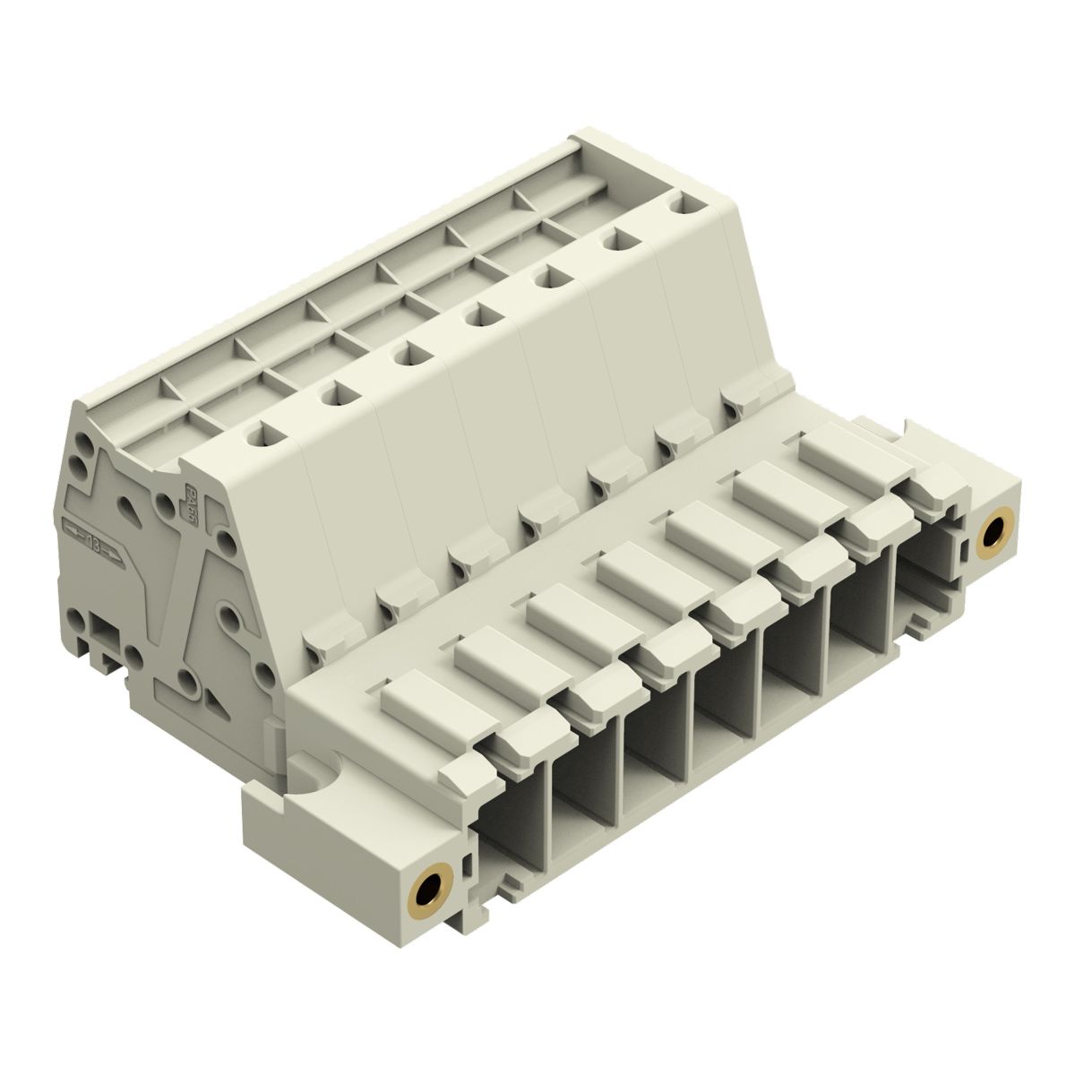 1-Leiter-Stiftleiste 831-3207/109-000