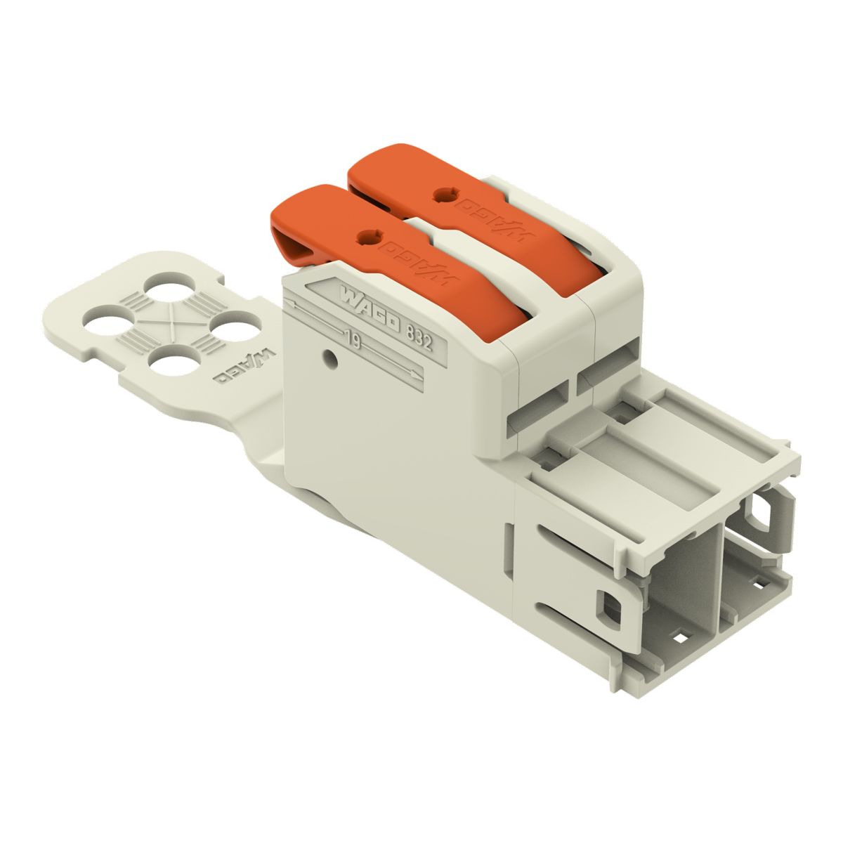 1-Leiter-Stiftleiste 832-1202/332-000