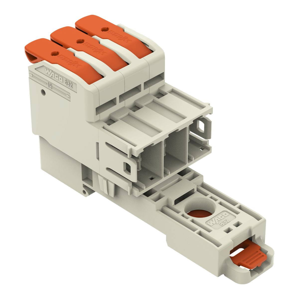 1-Leiter-Stiftleiste 832-1203/306-000 1-Leiter-Stiftleiste 832-1203/306-000