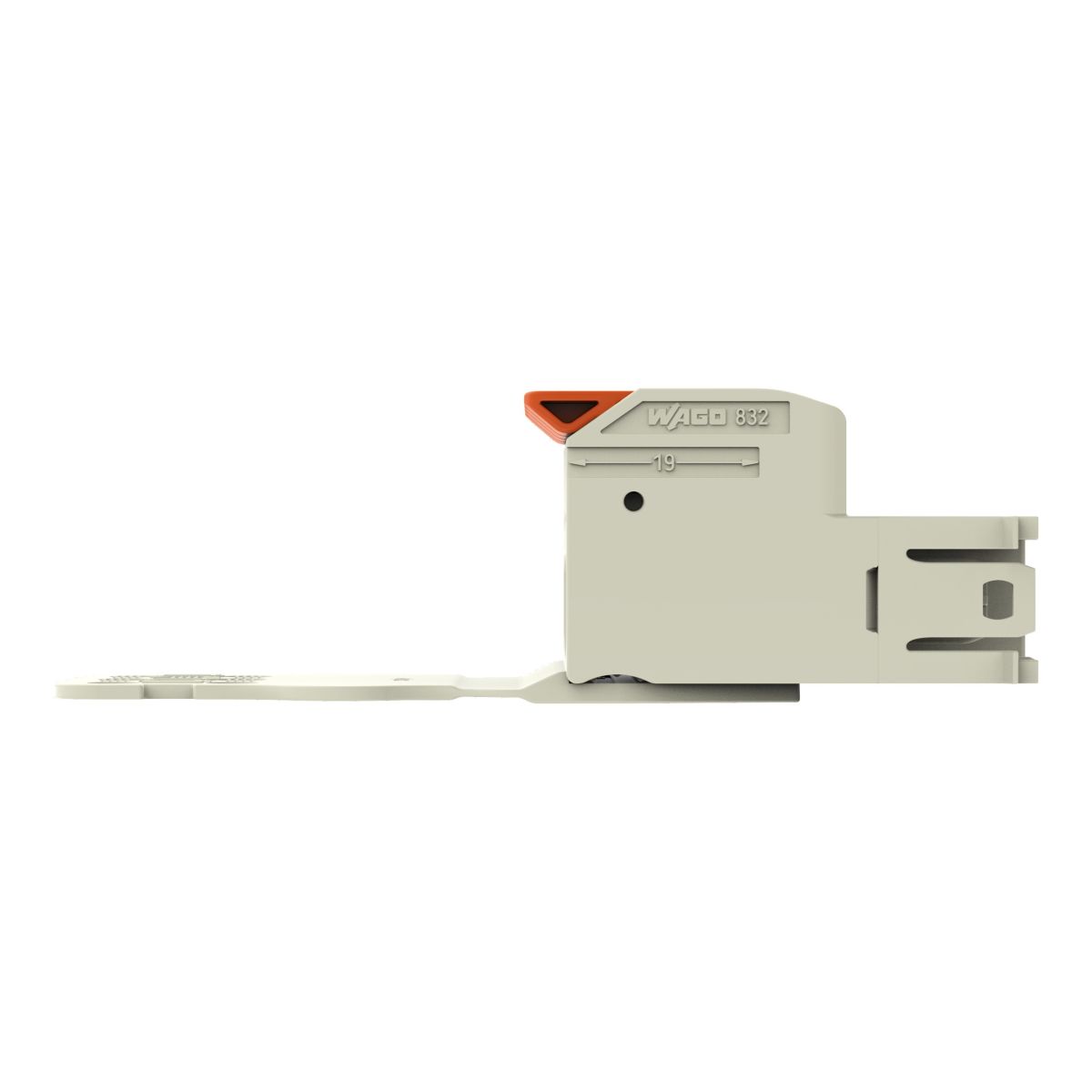 1-Leiter-Stiftleiste 832-1204/334-000