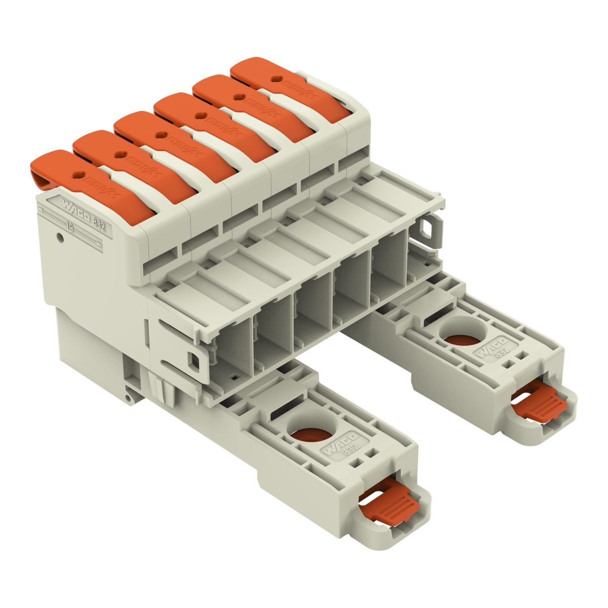 1-Leiter-Stiftleiste 832-1206/306-000