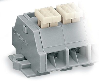 4-Leiter-Klemmenleiste 261-253/332-000